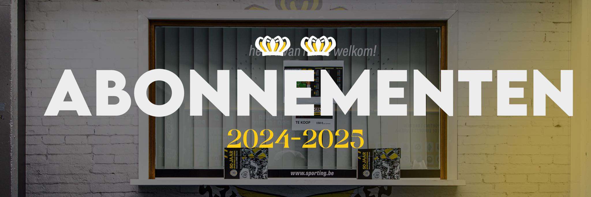 Abonnementen 2024-2025